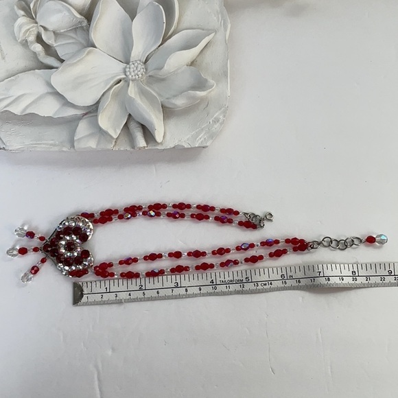 Vintage Heart AB Necklace - Picture 7 of 10